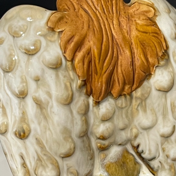 Vtg Beautiful Ceramic Angel Tii Collections With Red Dress Holding Book - Picture 10 of 11